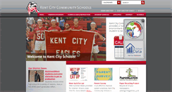 Desktop Screenshot of kentcityschools.org